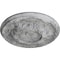 Ekena Millwork Granada Ceiling Medallion (Fits Canopies up to 7 1/8"), 19"OD x 1 1/2"P, Ultra Pure White Crackle CM19GAUWC - alternate 2
